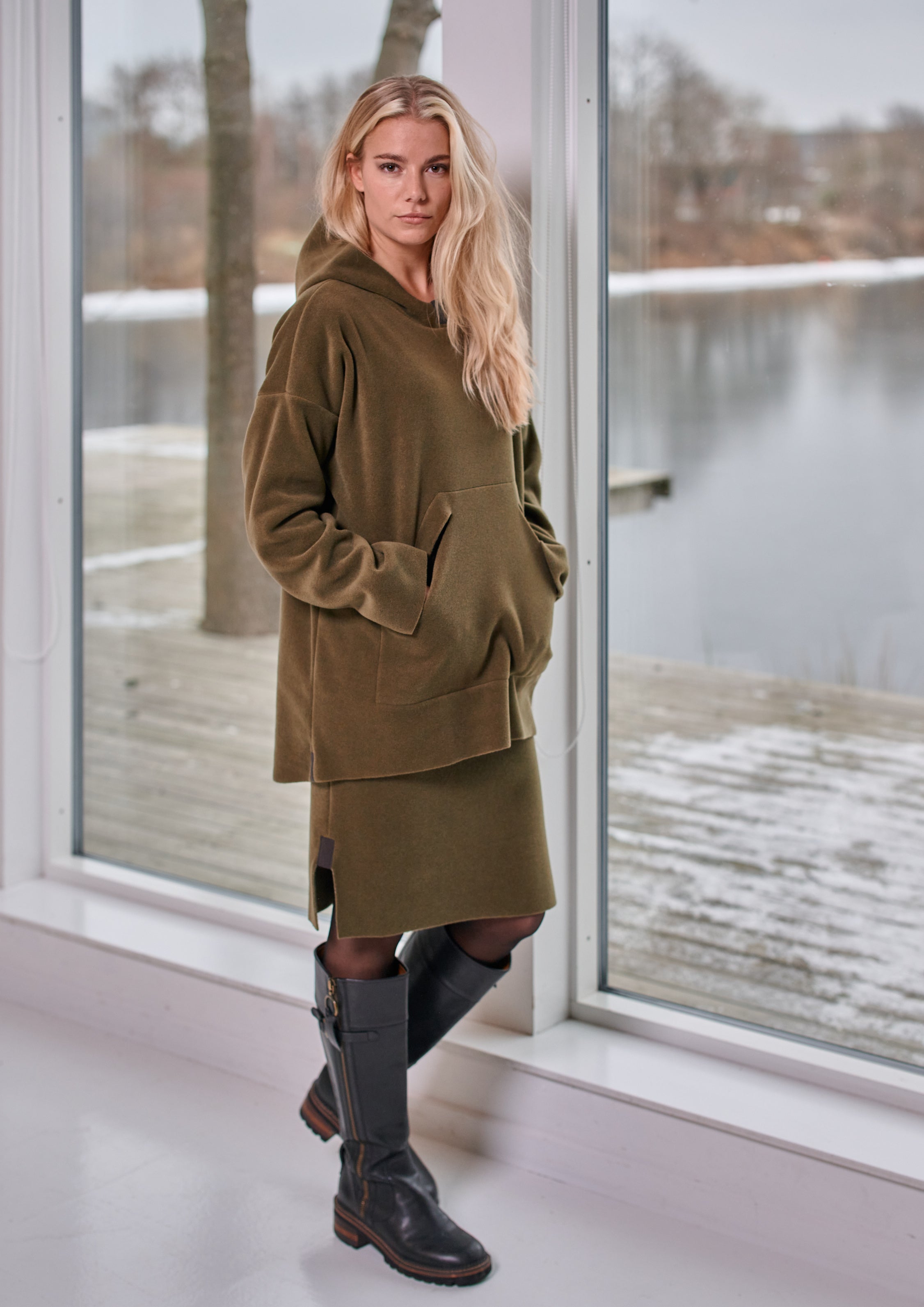 HENRIETTE STEFFENSEN COPENHAGEN SKIRT - 3220 NEDERDELE MOSS 611