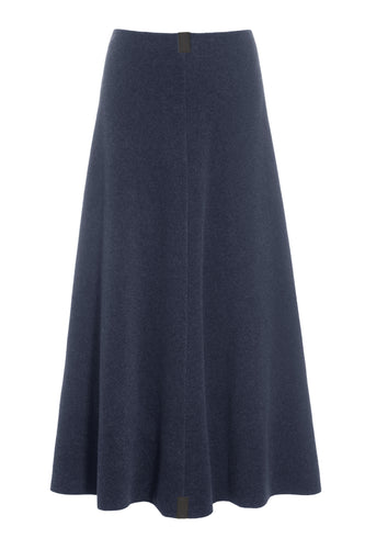 HENRIETTE STEFFENSEN COPENHAGEN SKIRT - 3256 NEDERDELE EVENING BLUE 690