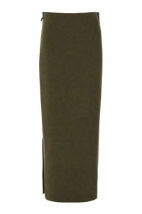 SKIRT LONG - 3227 - MOSS