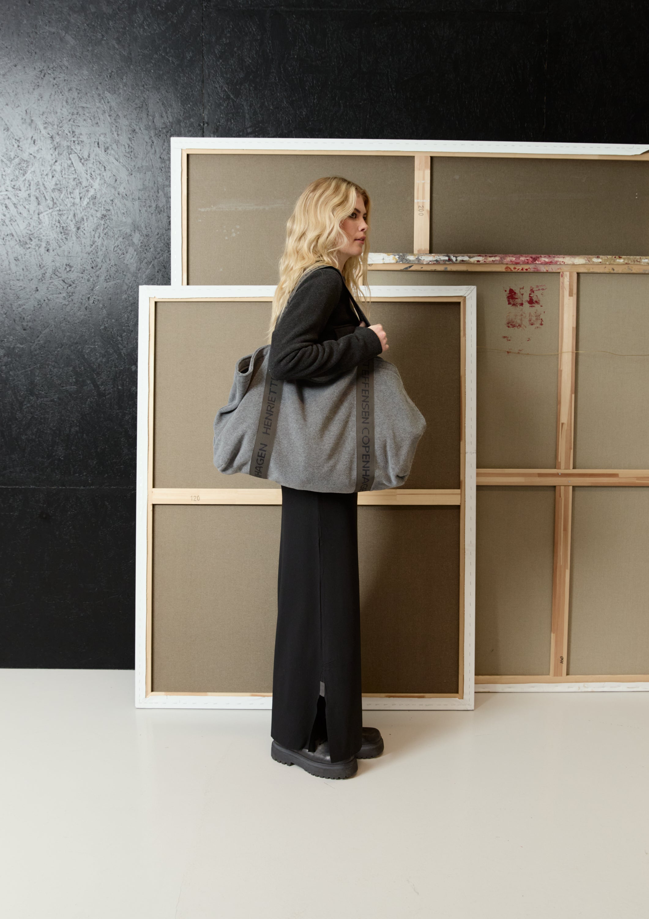 HENRIETTE STEFFENSEN COPENHAGEN SKIRT LONG - 98033 NEDERDELE BLACK 900