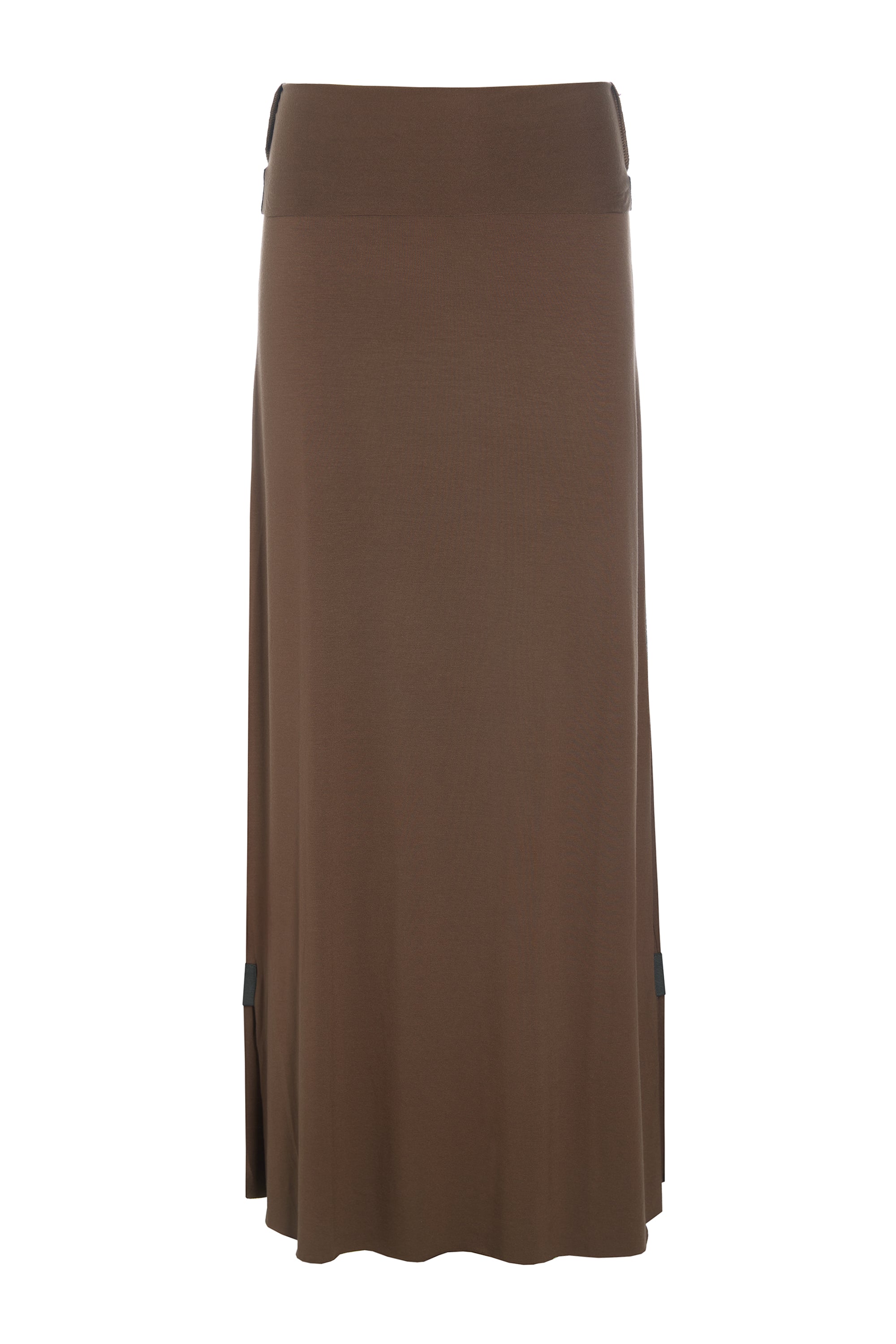 HENRIETTE STEFFENSEN COPENHAGEN SKIRT LONG - 98033 NEDERDELE CHOCOLATE 844