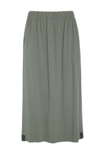 SKIRT W/POCKETS - 98065 - DUSTY GREEN