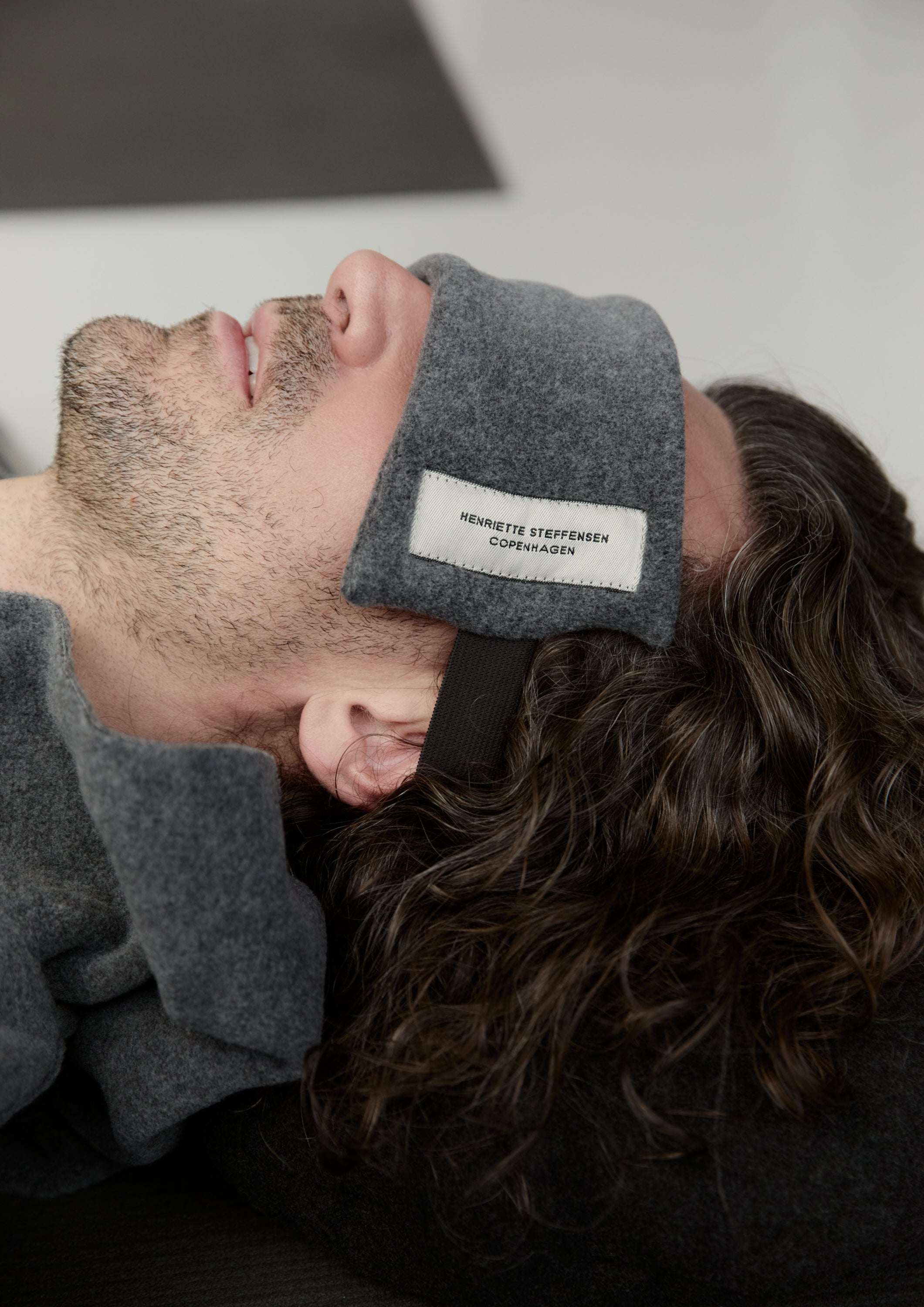 HENRIETTE STEFFENSEN COPENHAGEN SLEEP MASK - 4108 L & S ACCESSORIES GREY 905