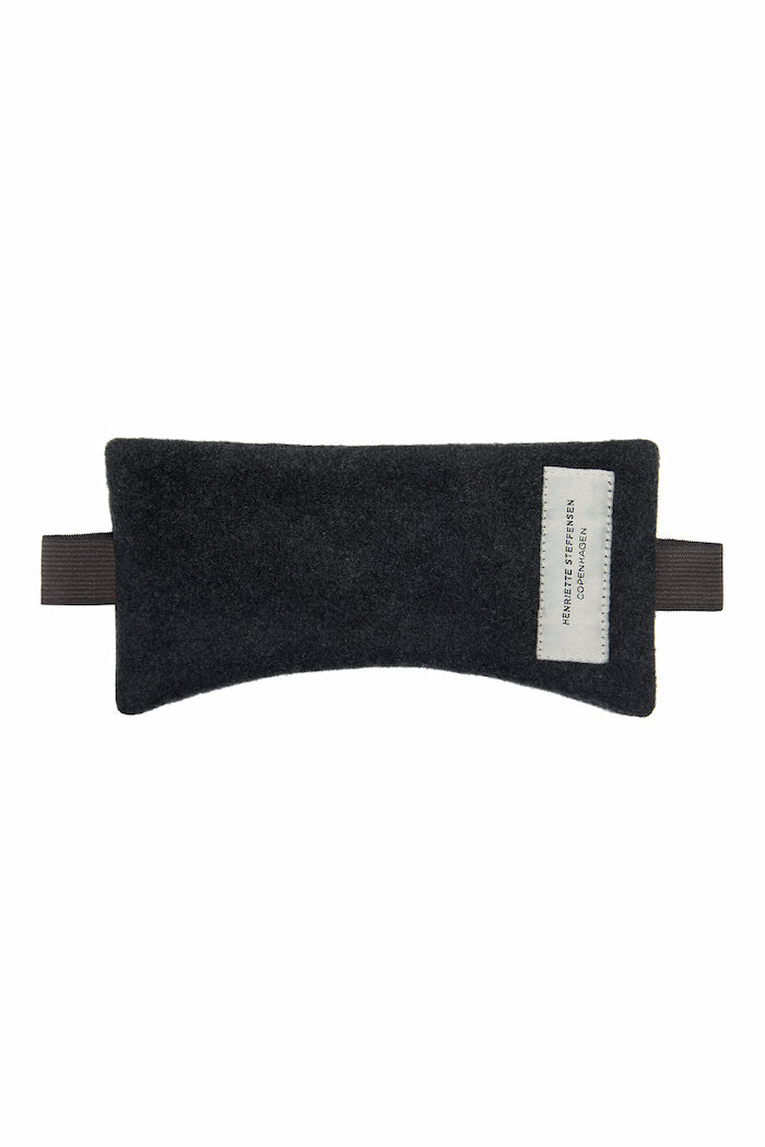 HENRIETTE STEFFENSEN COPENHAGEN SLEEP MASK - 4108 L & S ACCESSORIES SOFT BLACK 914
