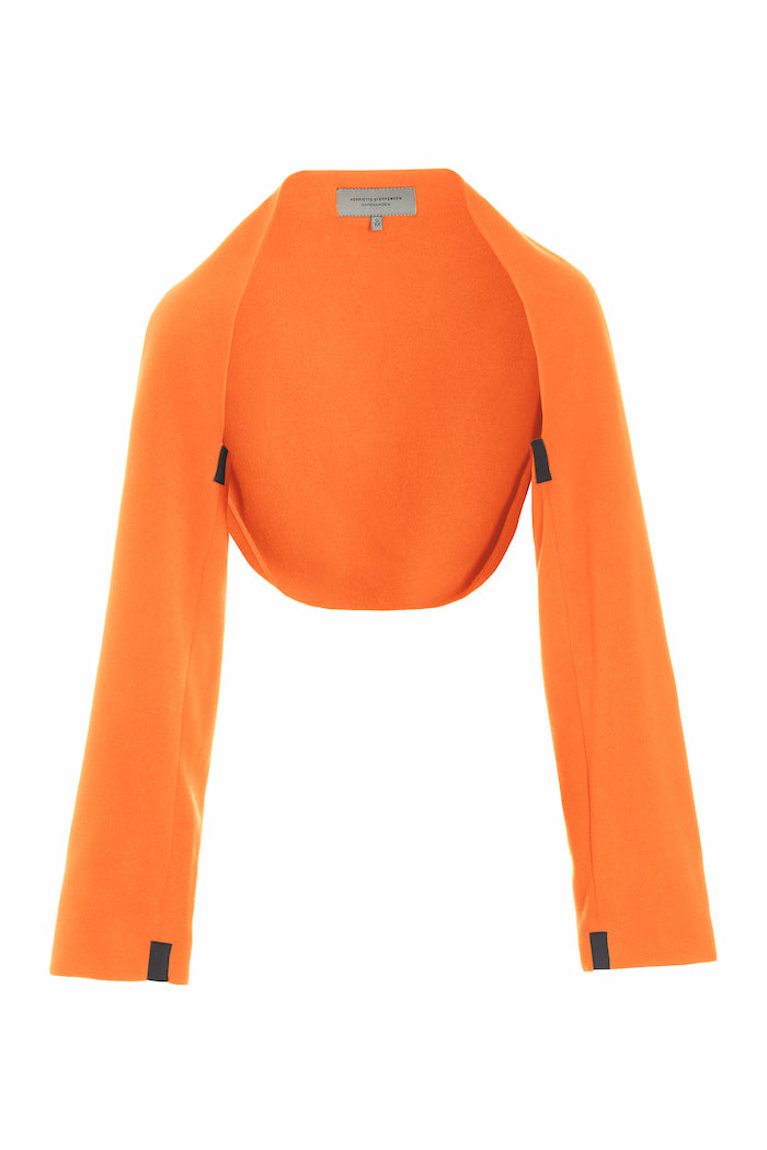 HENRIETTE STEFFENSEN COPENHAGEN SLEEVES - 4123 BLUSER ORANGE 773
