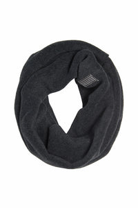 SNOOD SCARF - 1043C - SOFT BLACK