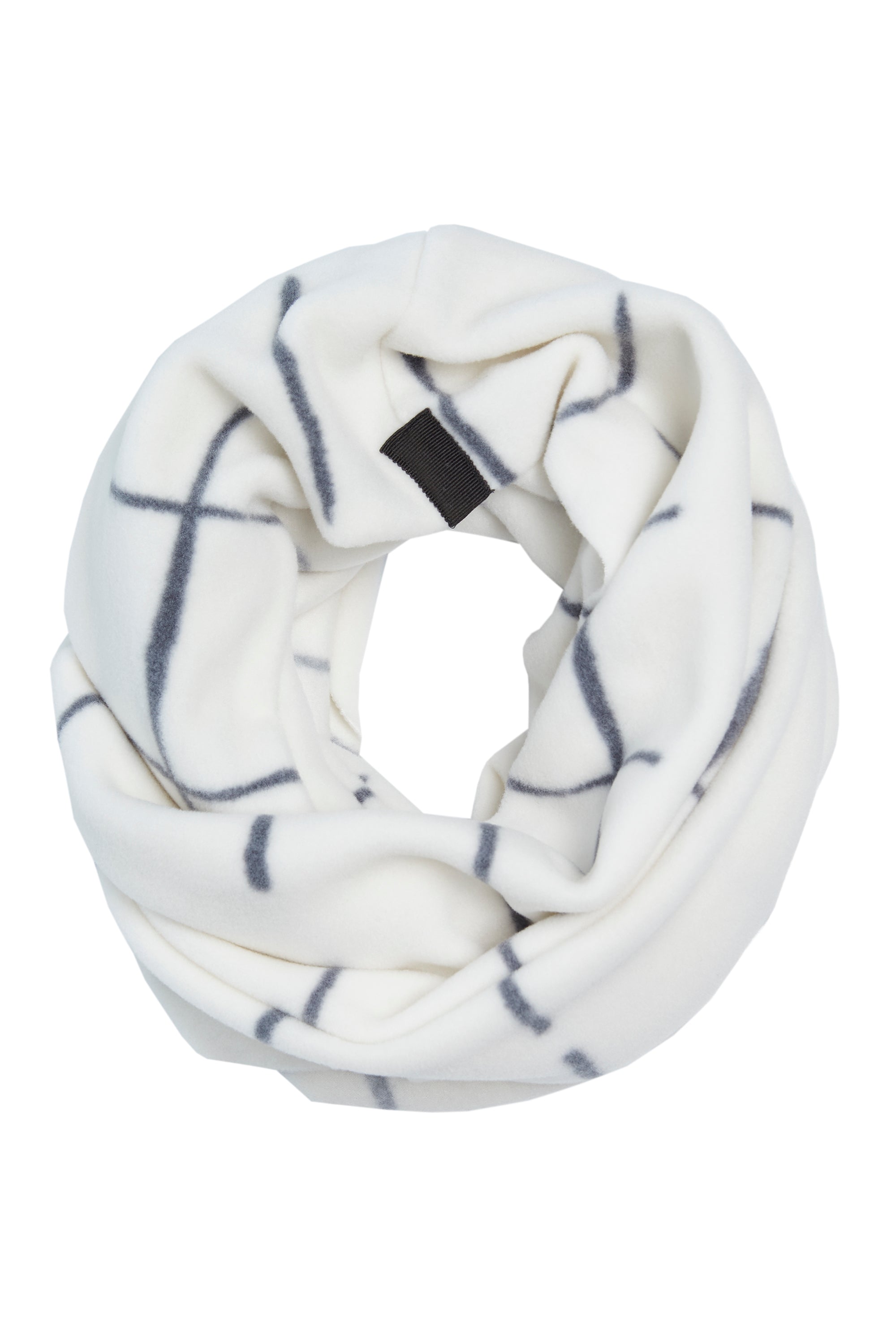 HENRIETTE STEFFENSEN COPENHAGEN SNOOD SCARF - 4074P SCARFS CHECK PRINT 112