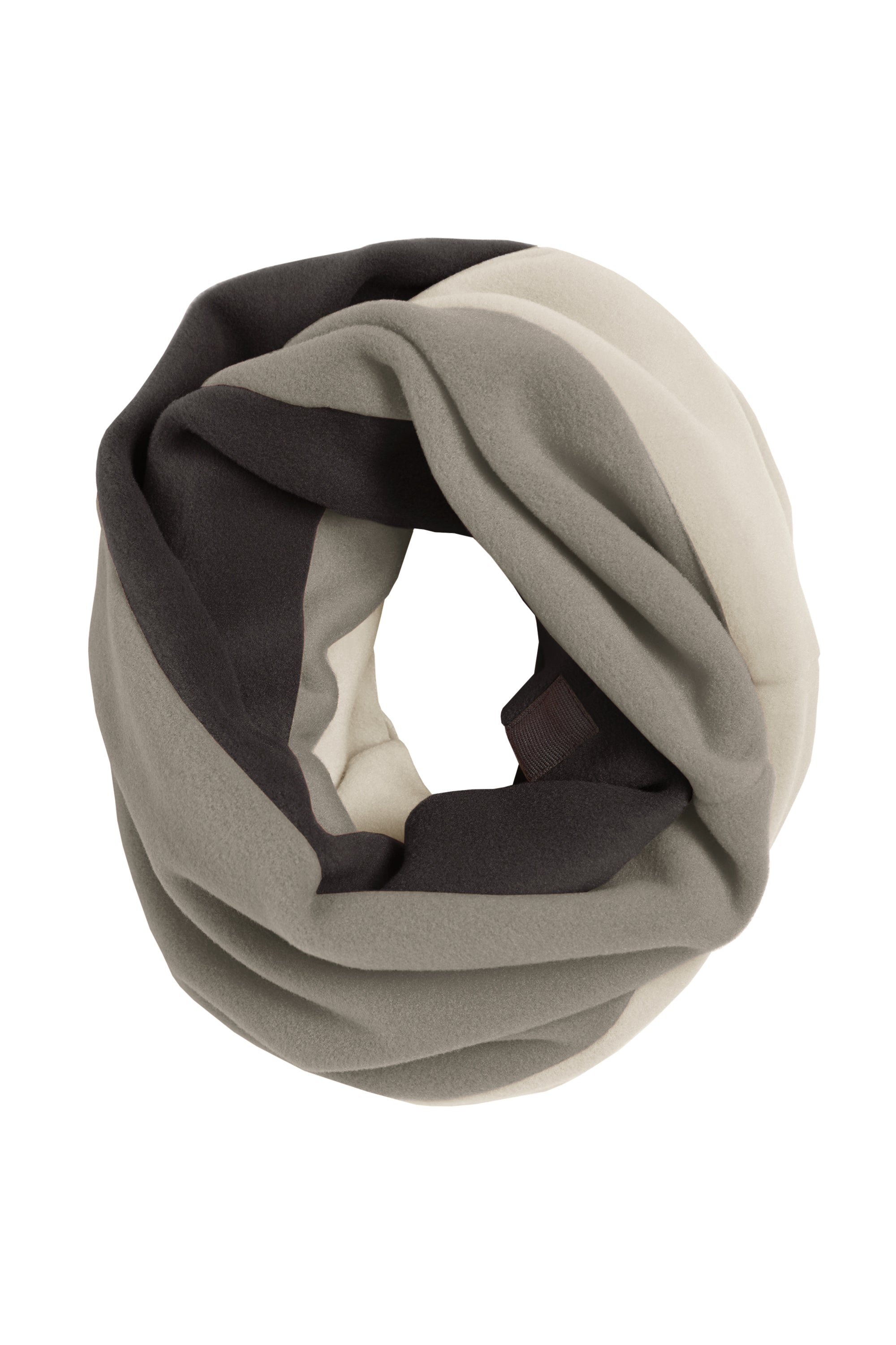 HENRIETTE STEFFENSEN COPENHAGEN SNOOD SCARF PATCH - 4093 SCARFS CHOKOLATE/ELEPH/KIT 324