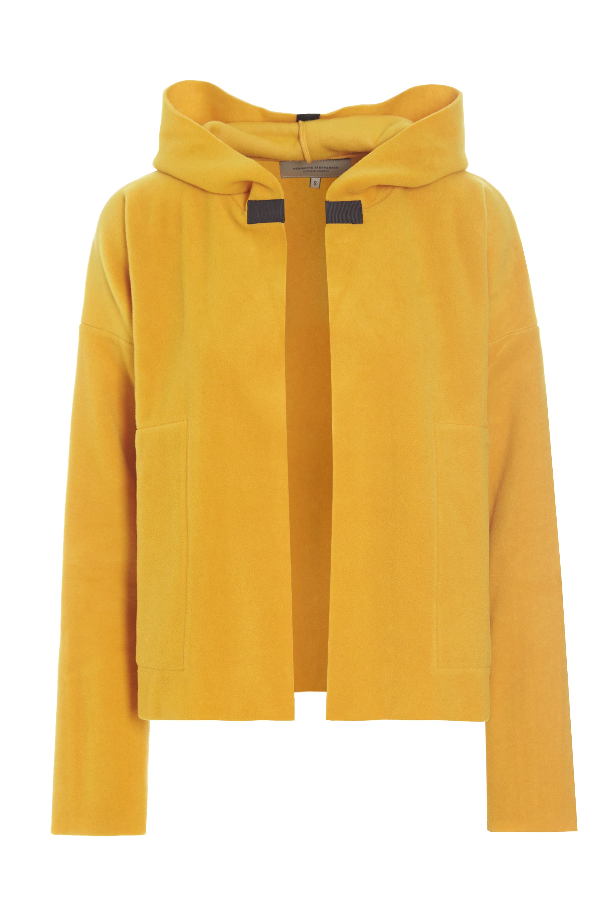 HENRIETTE STEFFENSEN COPENHAGEN SPORTY CARDIGAN - 7158 CARDIGANS SAFRAN 701