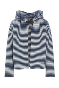 SPORTY CARDIGAN - 7158 - STRIPES DENIM & KIT