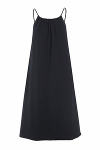 STRAP DRESS - 73016 - BLACK