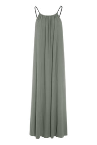 STRAP DRESS - 98069 - DUSTY GREEN