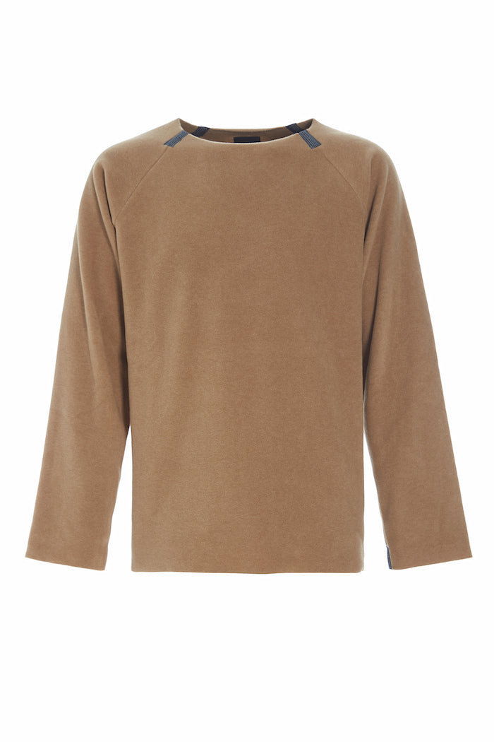 CARL BY STEFFENSEN COPENHAGEN SWEATER LOOSE FIT - 1010C BLOUSES & SWEATERS CAMEL 815
