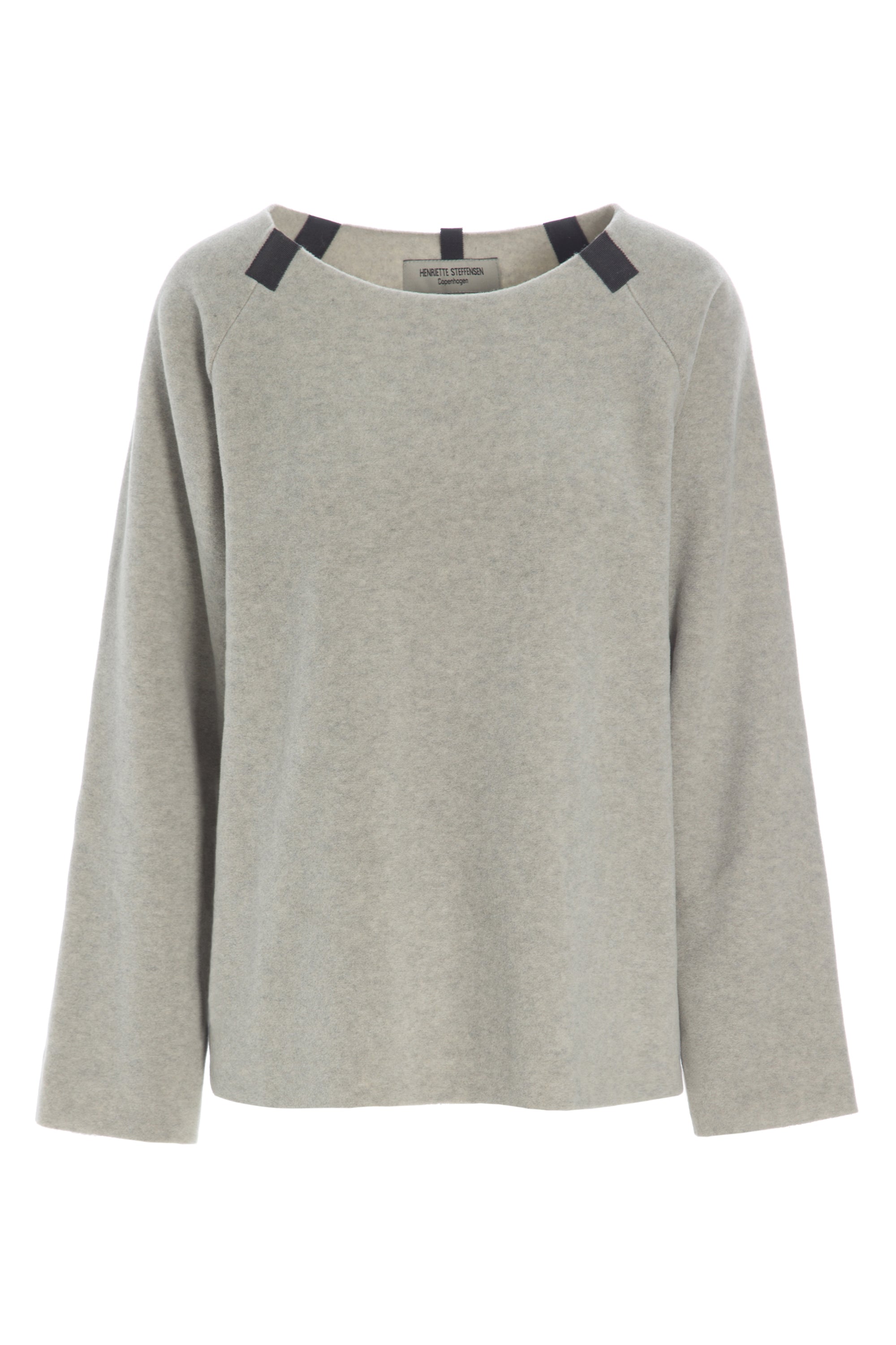 HENRIETTE STEFFENSEN COPENHAGEN SWEATER LOOSE FIT - 1290 SWEATERS fleece SAND 805