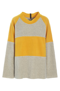 SWEATER LOOSE FIT - 1357 - SAFRAN/SAND
