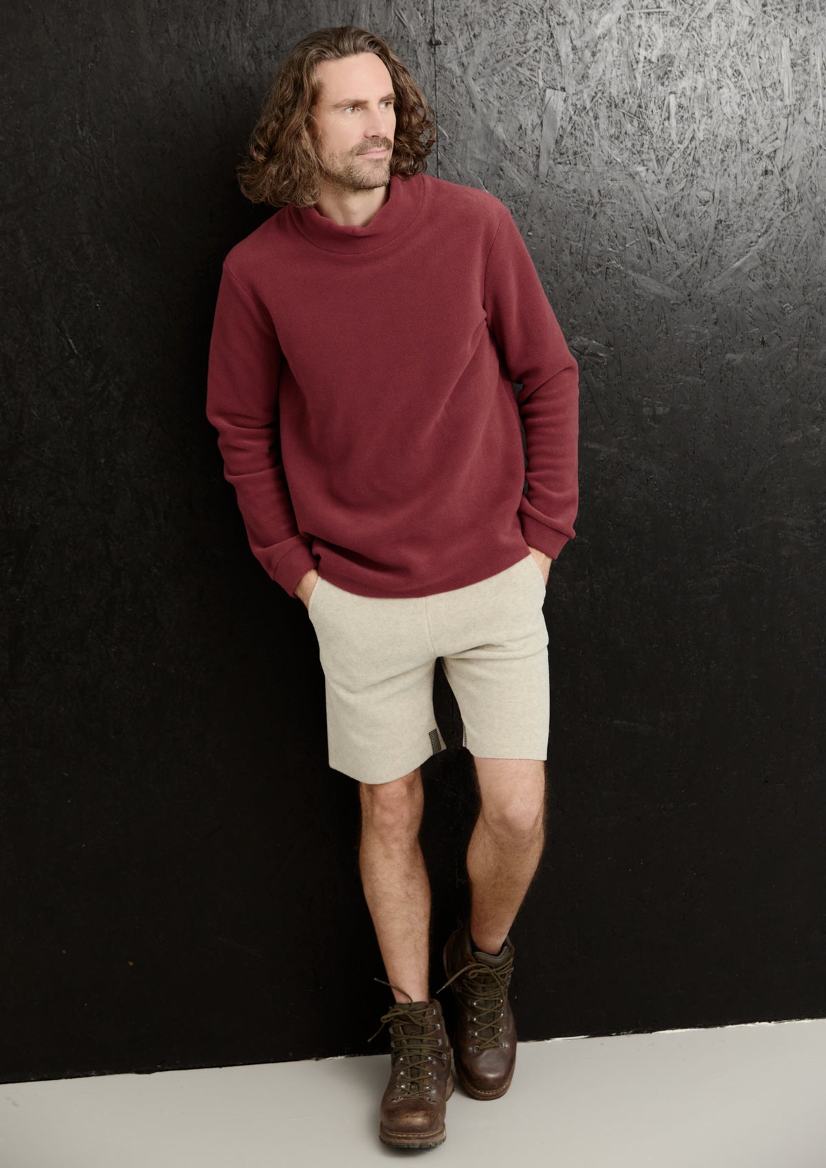 CARL BY STEFFENSEN COPENHAGEN SWEATER W/ HIGH NECK - 1031C BLOUSES & SWEATERS BORDEAUX 474