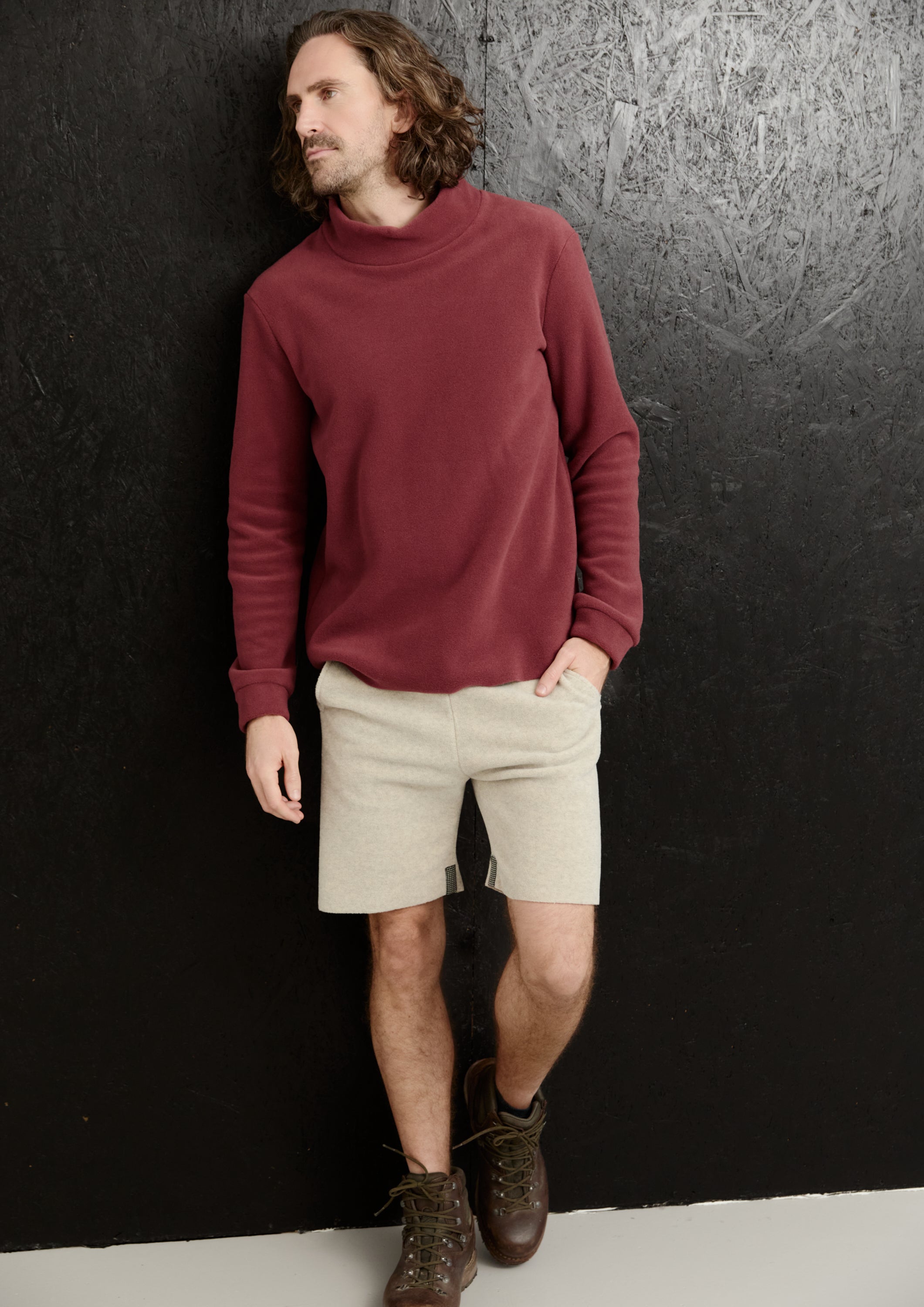 CARL BY STEFFENSEN COPENHAGEN SWEATER W/ HIGH NECK - 1031C BLOUSES & SWEATERS BORDEAUX 474