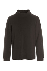 SWEATER W/ HIGH NECK - 1031C - CHOKOLATE
