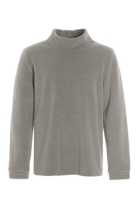 SWEATER W/ HIGH NECK - 1031C - ELEPHANT