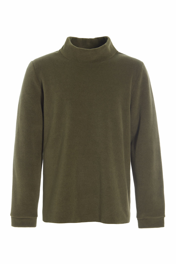 CARL BY STEFFENSEN COPENHAGEN SWEATER W/ HIGH NECK - 1031C BLOUSES & SWEATERS MOSS 611