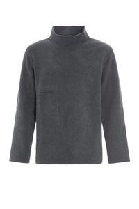 SWEATER W/ TURTLE NECK - 1003C - GREY