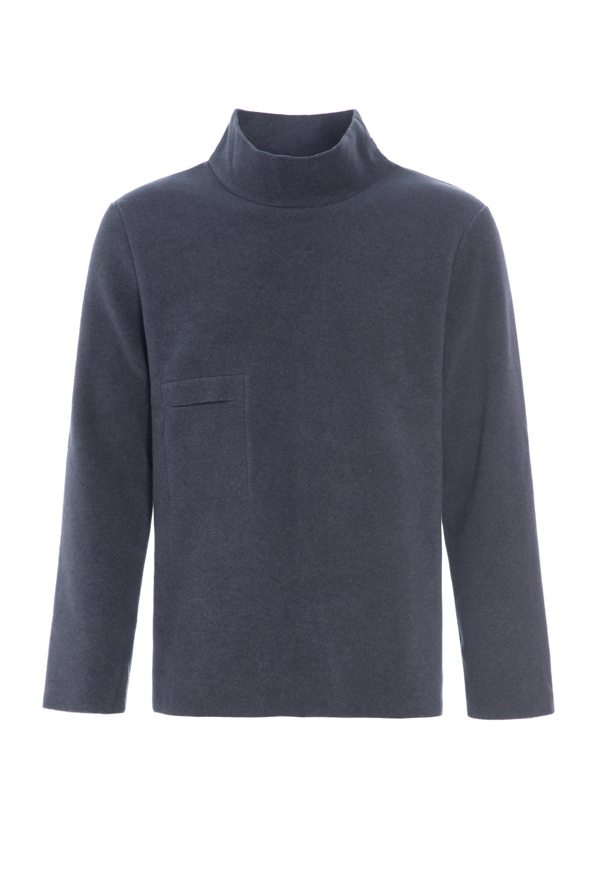 CARL BY STEFFENSEN COPENHAGEN SWEATER W/ TURTLE NECK - 1003C BLOUSES & SWEATERS SOFT BLUE 510