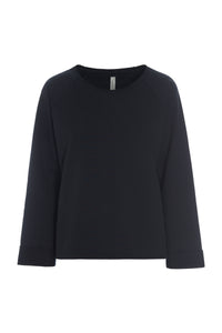 SWEATSHIRT - 71017 - BLACK