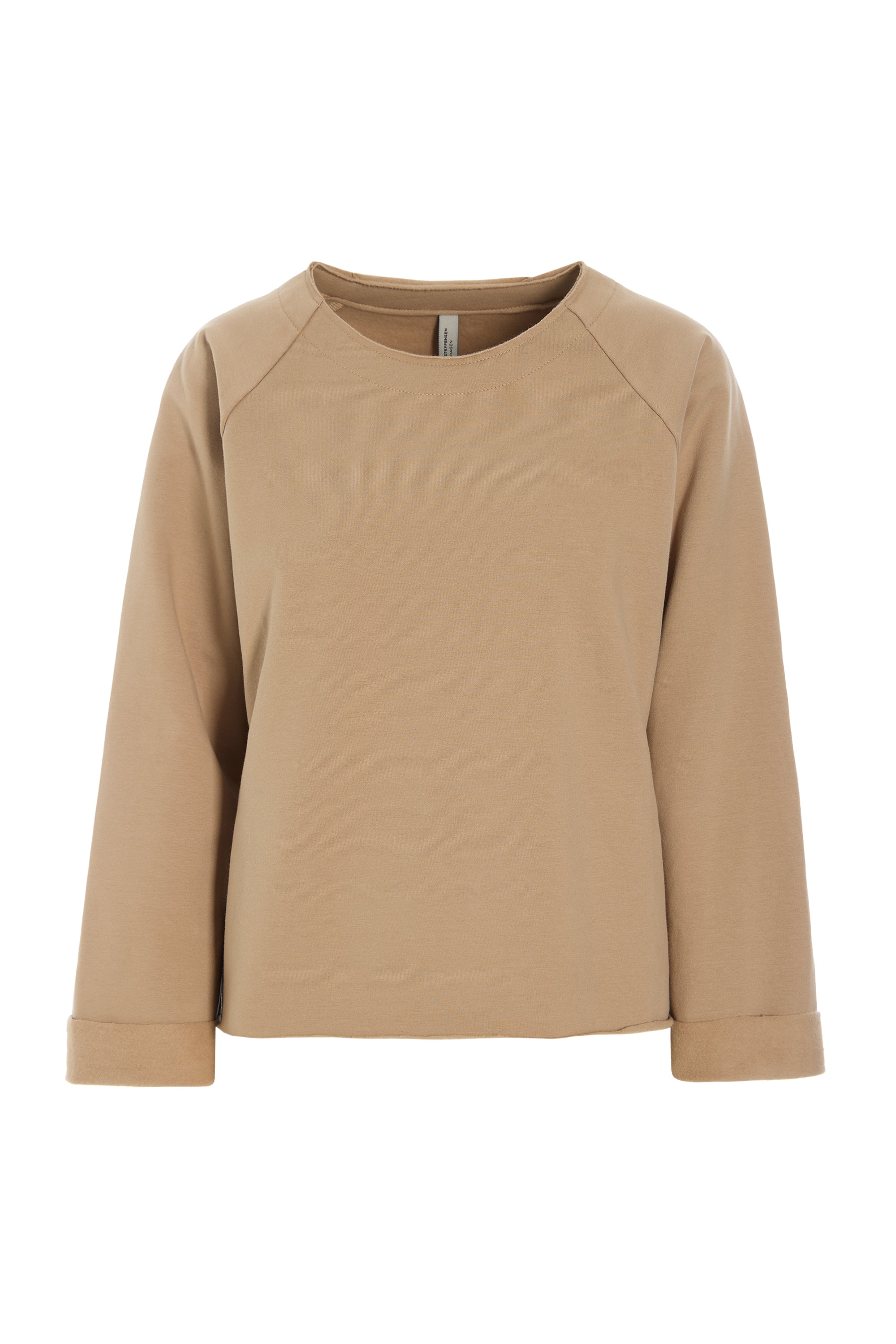 HENRIETTE STEFFENSEN COPENHAGEN SWEATSHIRT - 71017 BLUSER CAMEL 815