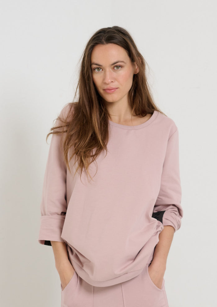HENRIETTE STEFFENSEN COPENHAGEN SWEATSHIRT - 71605 BLUSER NUDE 401