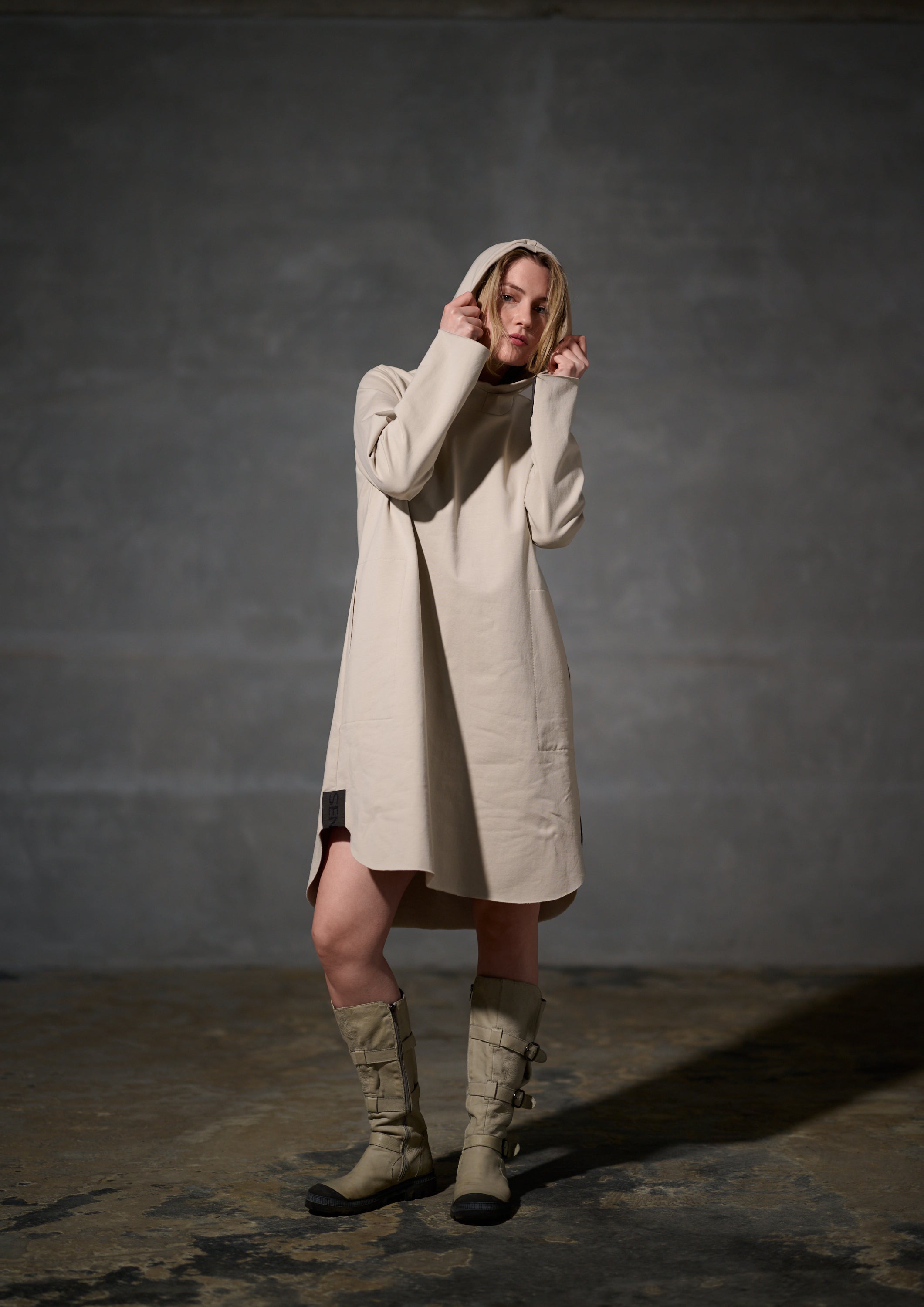 HENRIETTE STEFFENSEN COPENHAGEN SWEAT DRESS - 73011 KJOLER KIT 831