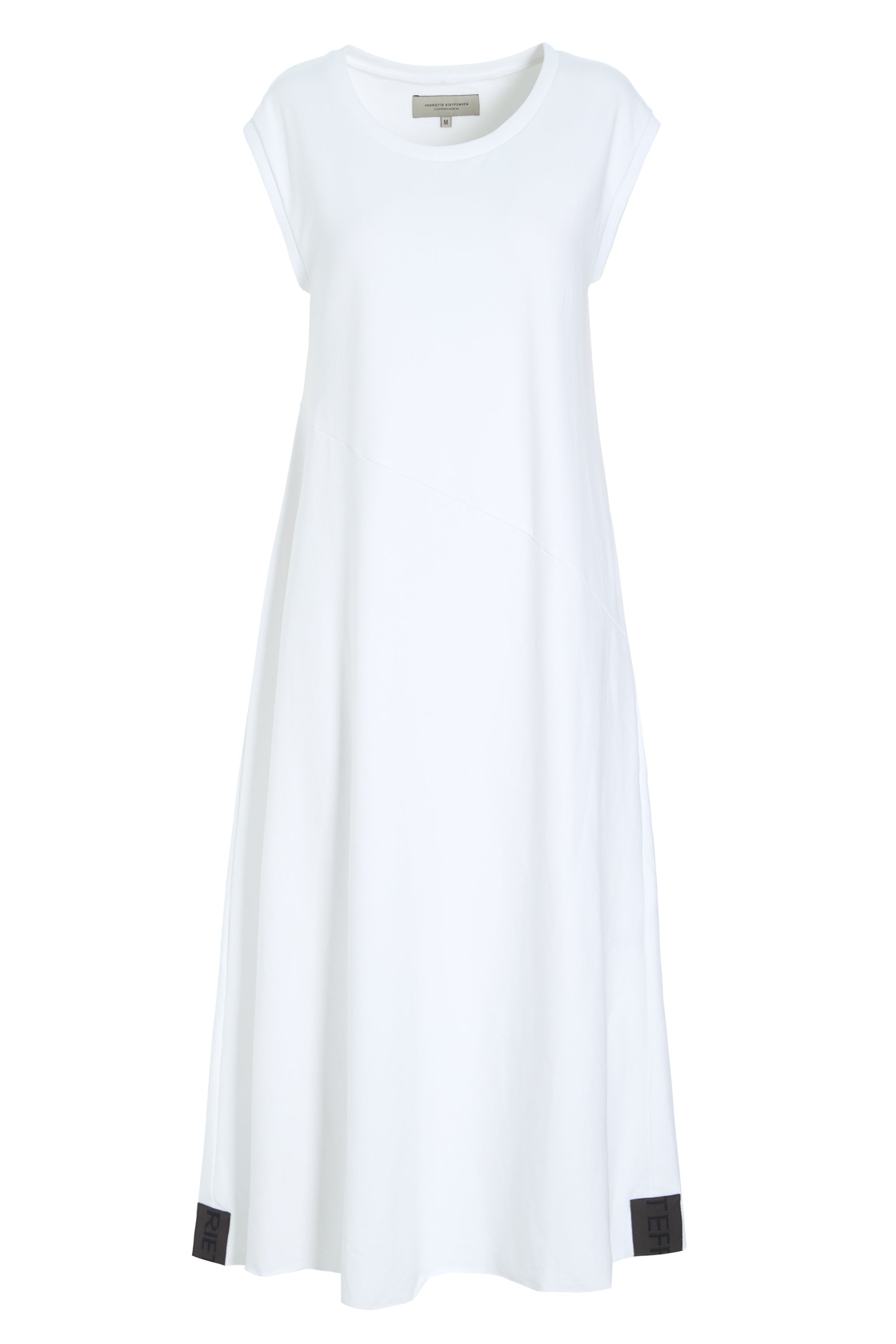 HENRIETTE STEFFENSEN COPENHAGEN SWEAT DRESS - 73405 DRESS cotton WHITE 816