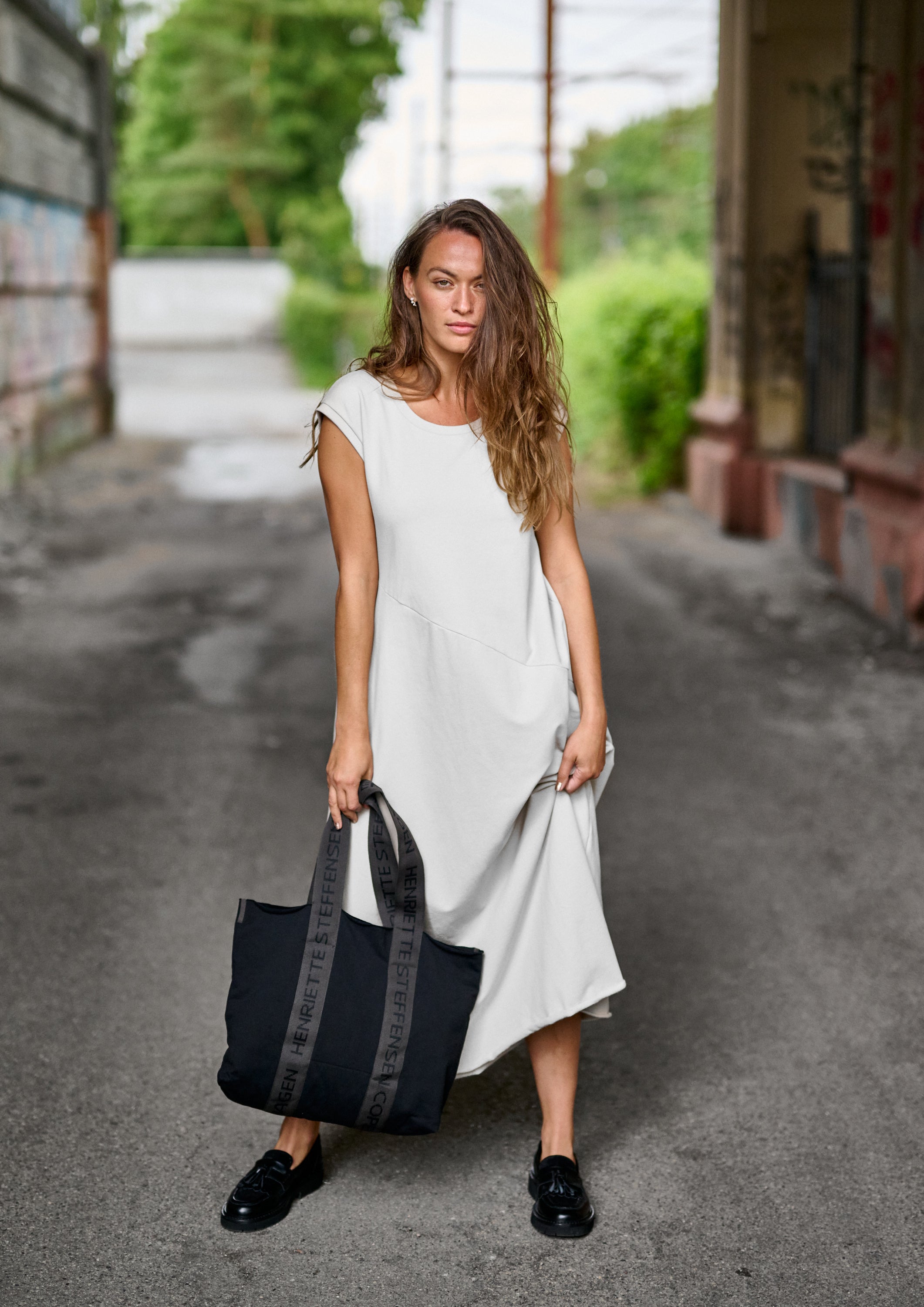 HENRIETTE STEFFENSEN COPENHAGEN SWEAT DRESS - 73405 KJOLER KIT 831