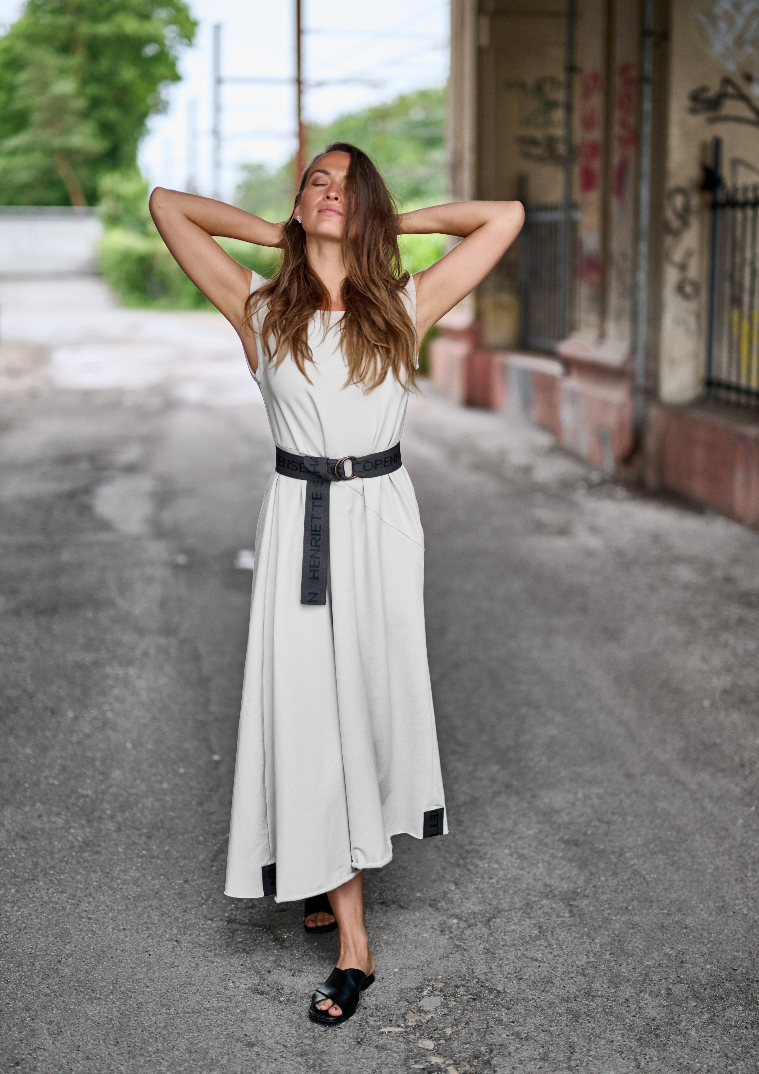 HENRIETTE STEFFENSEN COPENHAGEN SWEAT DRESS - 73405 KJOLER KIT 831