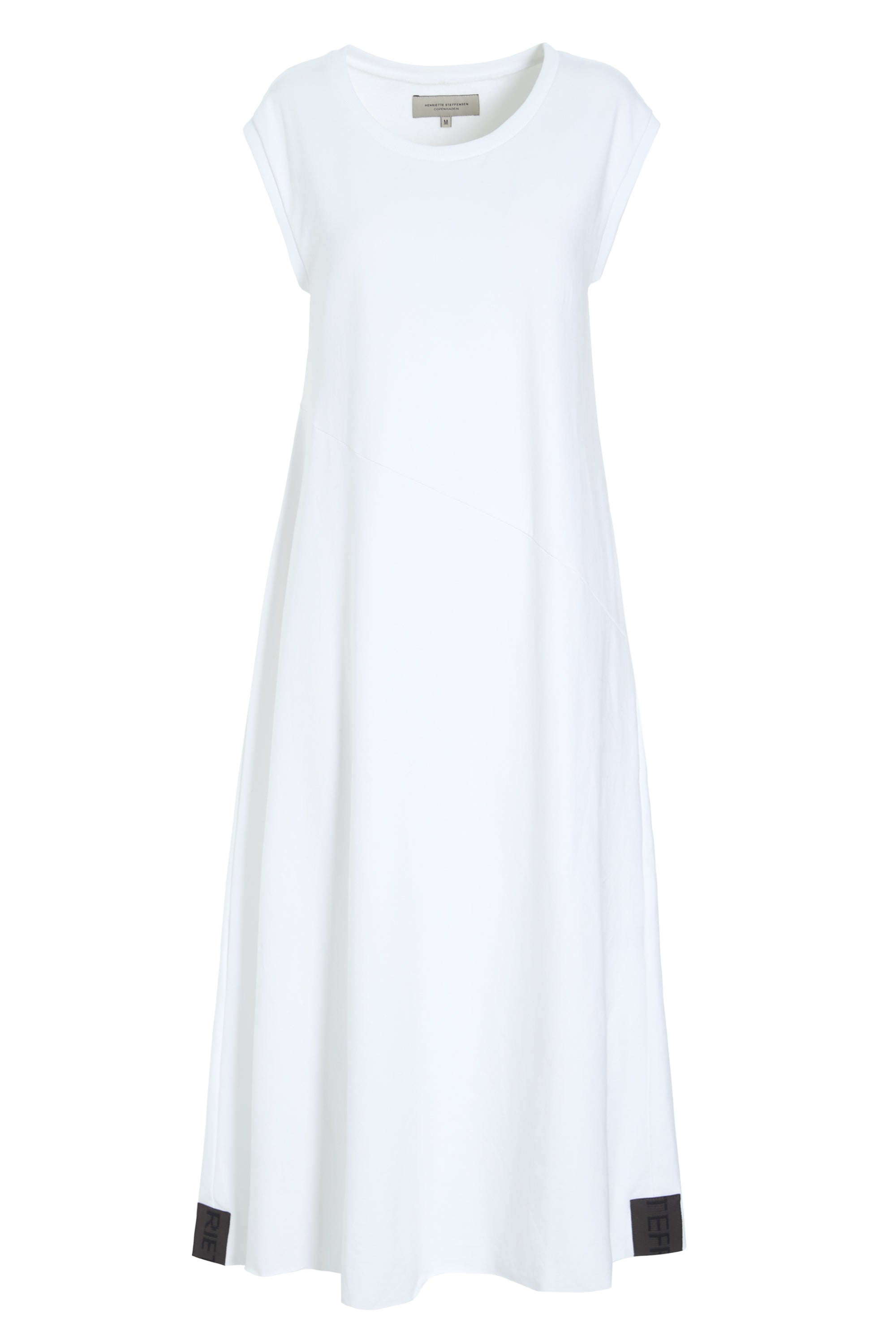 HENRIETTE STEFFENSEN COPENHAGEN SWEAT DRESS - 73405 KJOLER WHITE 816