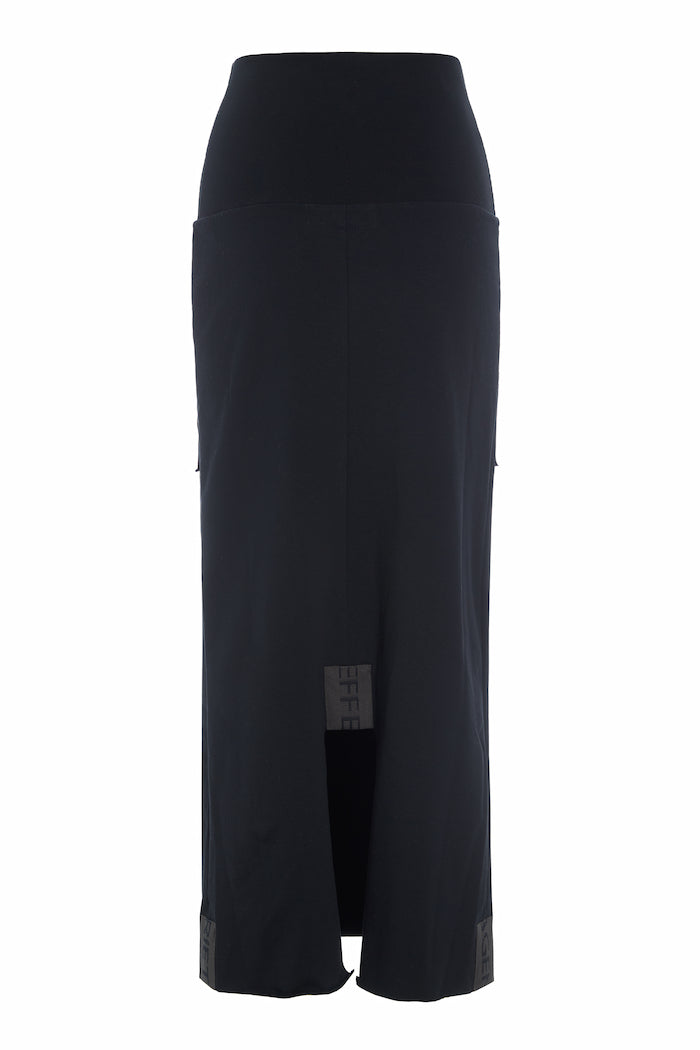 HENRIETTE STEFFENSEN COPENHAGEN SWEAT SKIRT - 73006 NEDERDELE BLACK 900