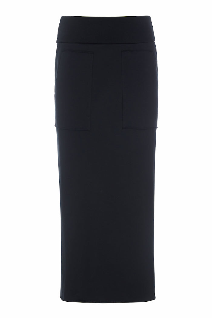 HENRIETTE STEFFENSEN COPENHAGEN SWEAT SKIRT - 73006 NEDERDELE BLACK 900