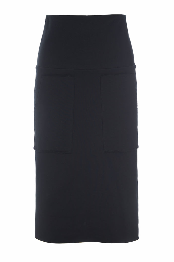 HENRIETTE STEFFENSEN COPENHAGEN SWEAT SKIRT - 73013  BLACK 900