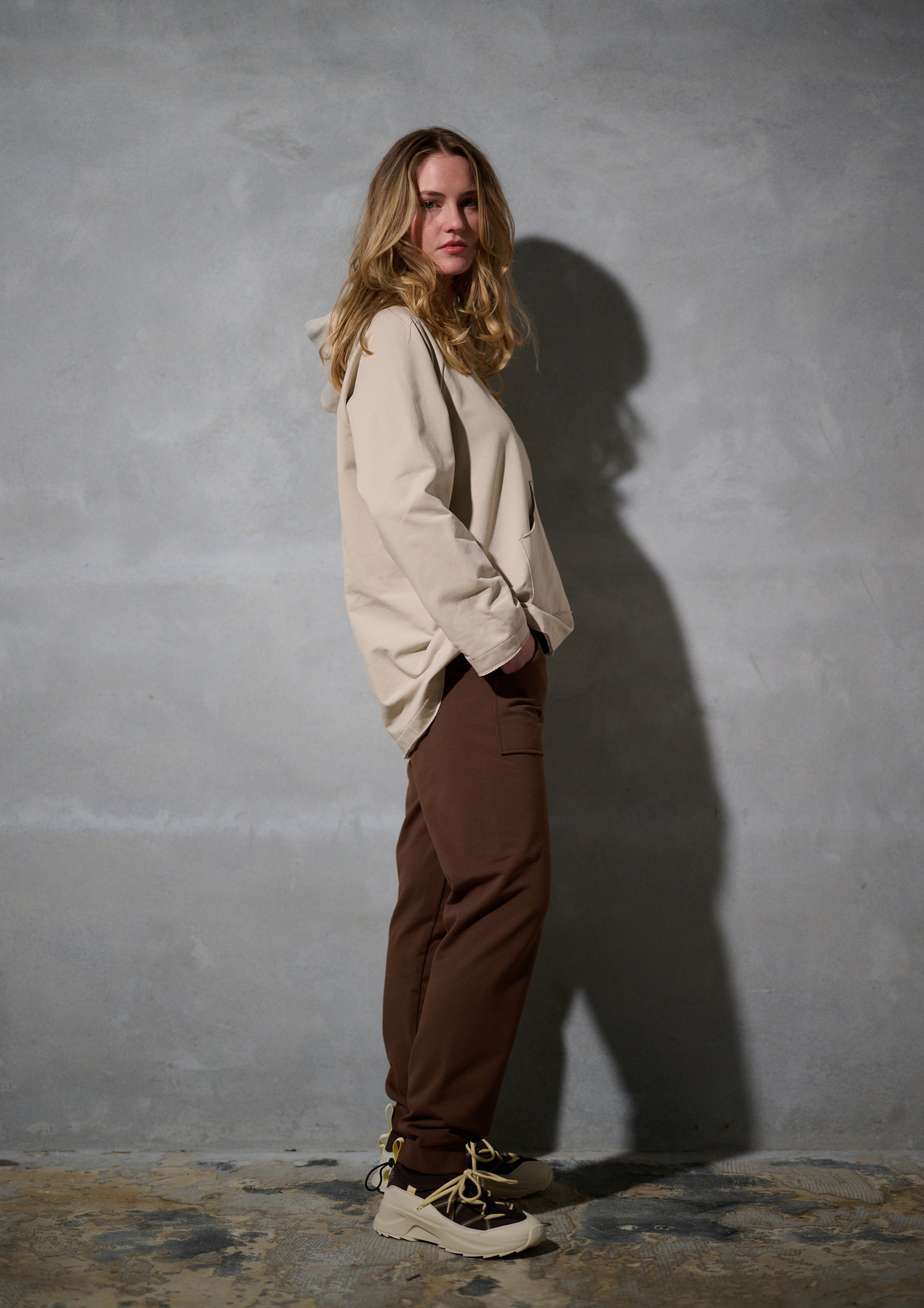 HENRIETTE STEFFENSEN COPENHAGEN SWEAT TROUSERS - 72011 BUKSER CHOCOLATE 844
