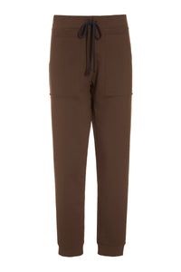 SWEAT TROUSERS - 72011 - CHOKOLATE