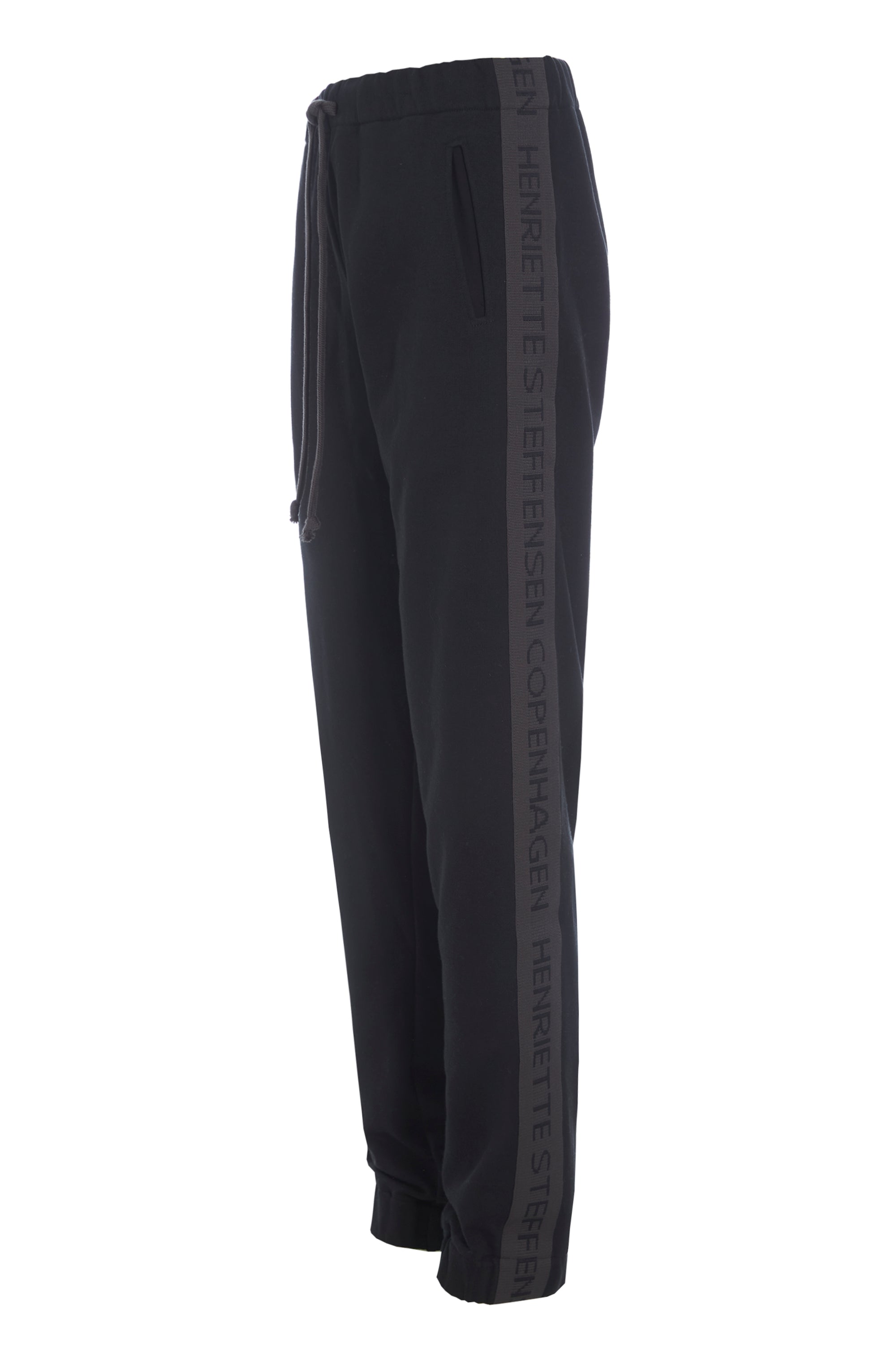 HENRIETTE STEFFENSEN COPENHAGEN SWEAT TROUSERS - 72302 BUKSER BLACK 900
