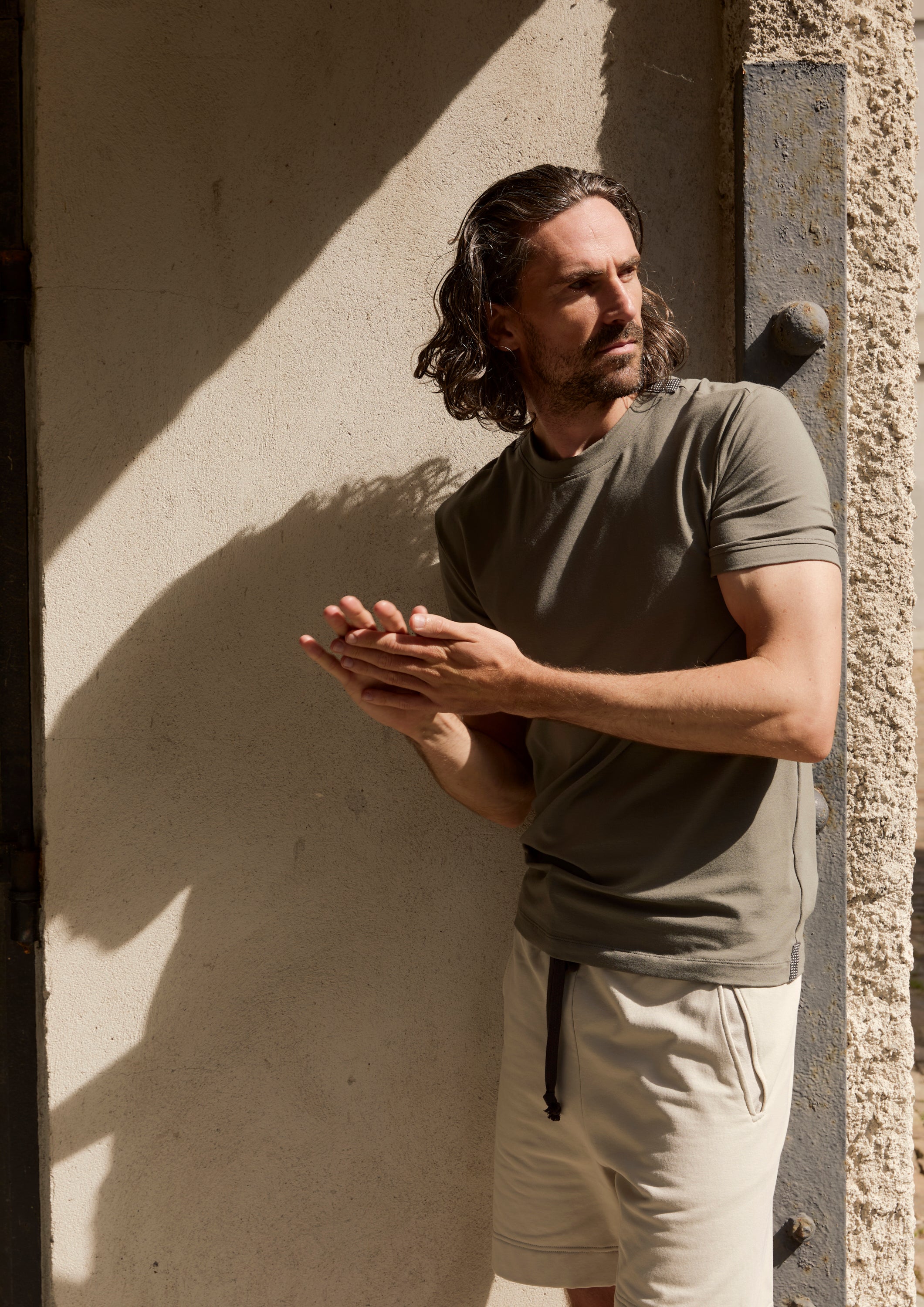 CARL BY STEFFENSEN COPENHAGEN T-SHIRT - 1018C T-SHIRTS DUSTY GREEN 609