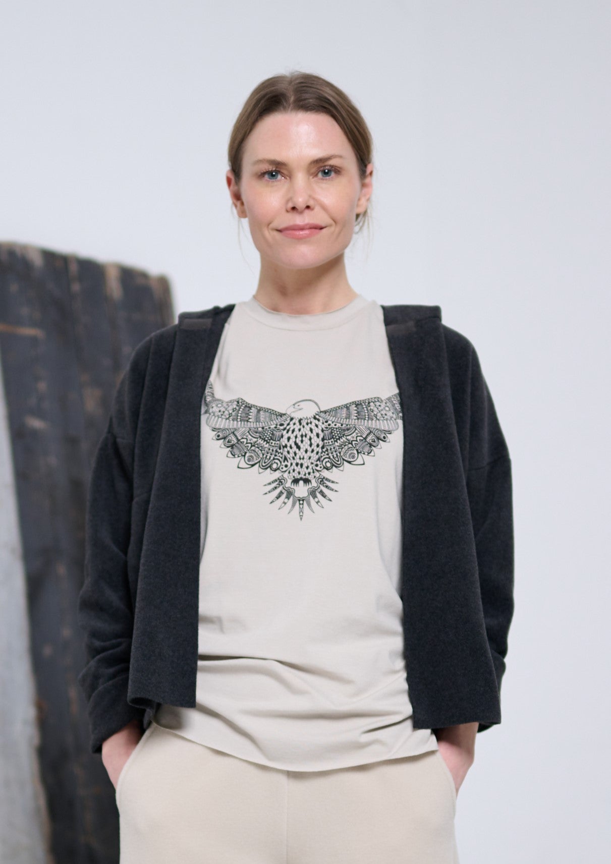 HENRIETTE STEFFENSEN COPENHAGEN T-SHIRT EAGLE - 96089 T-SHIRTS KIT 831