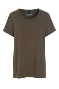 T-SHIRT WITH PRINT - 96061 - BARK