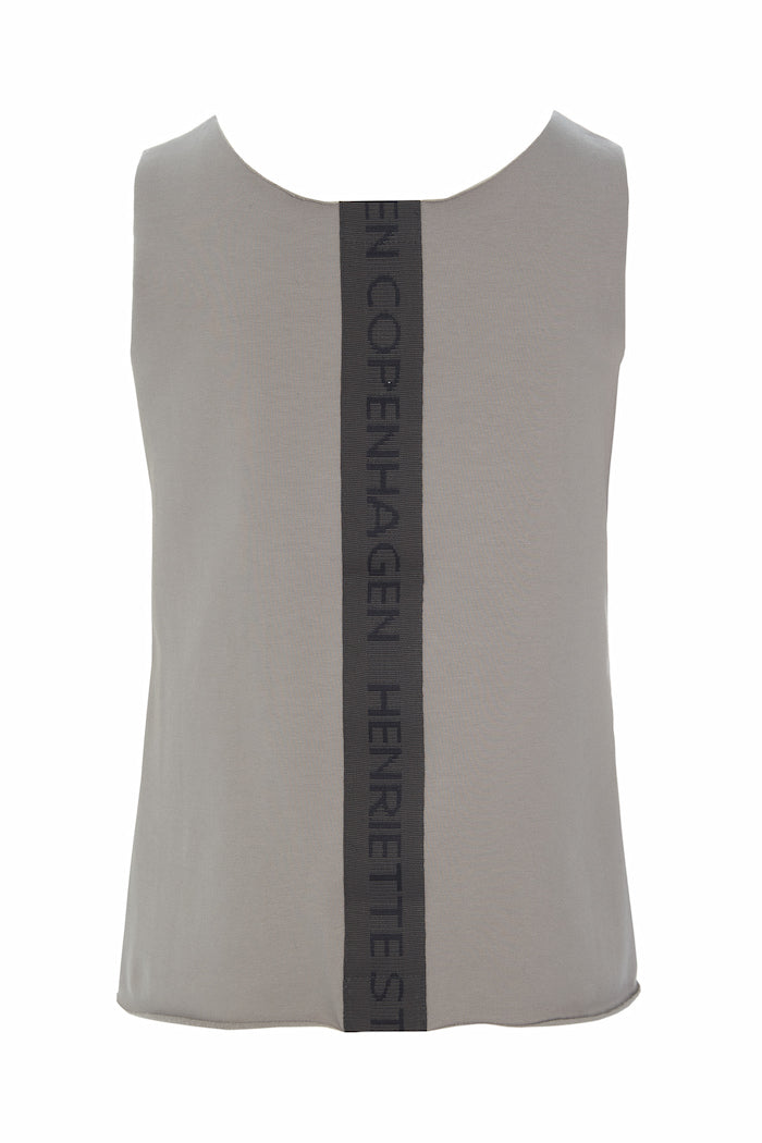 HENRIETTE STEFFENSEN COPENHAGEN TANK TOP - 71011 BLUSER ELEPHANT 654