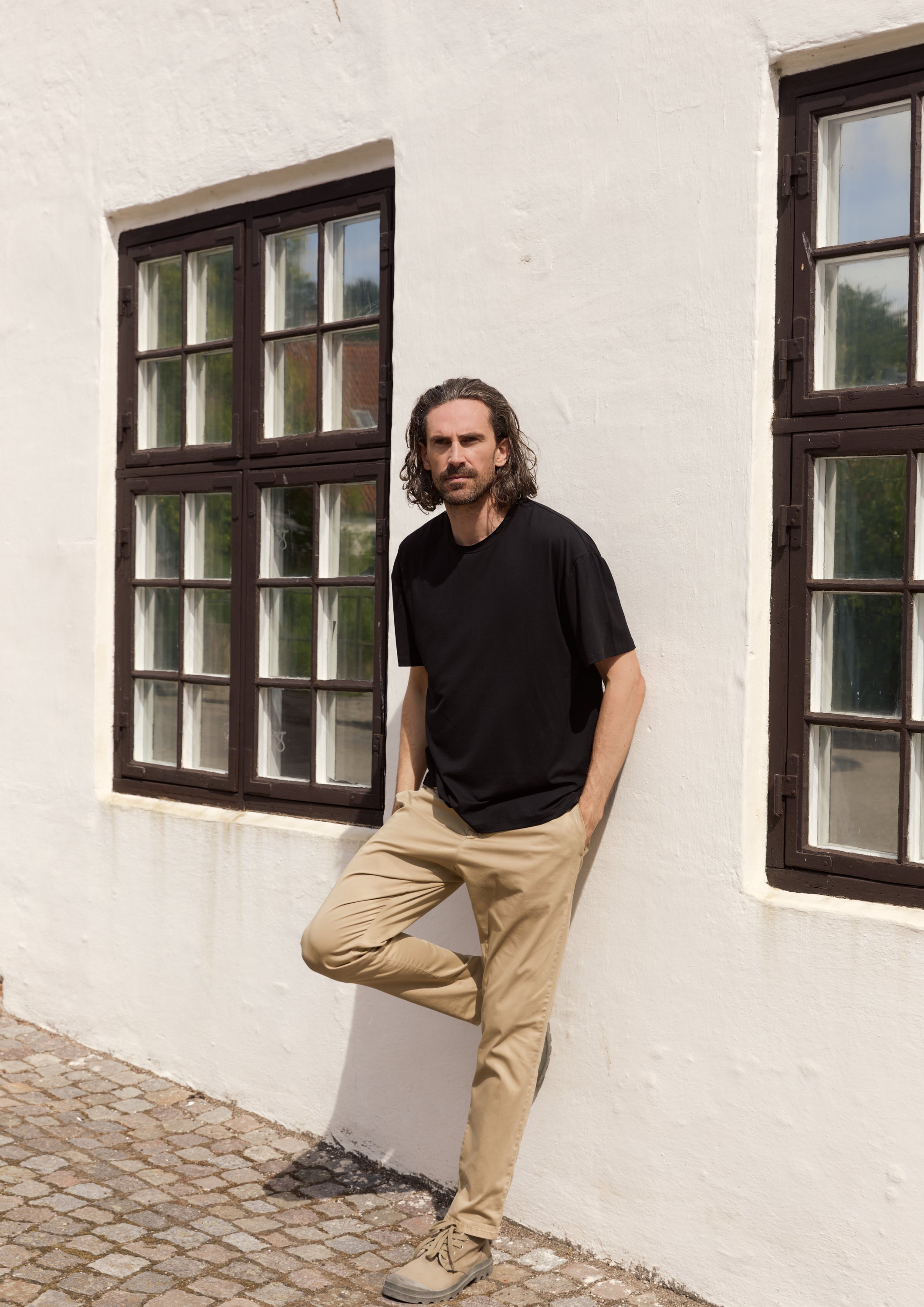 CARL BY STEFFENSEN COPENHAGEN TEE LOOSE FIT - 1042C T-SHIRTS BLACK 900