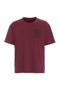 TEE LOOSE FIT - 1042C PRINT - BORDEAUX