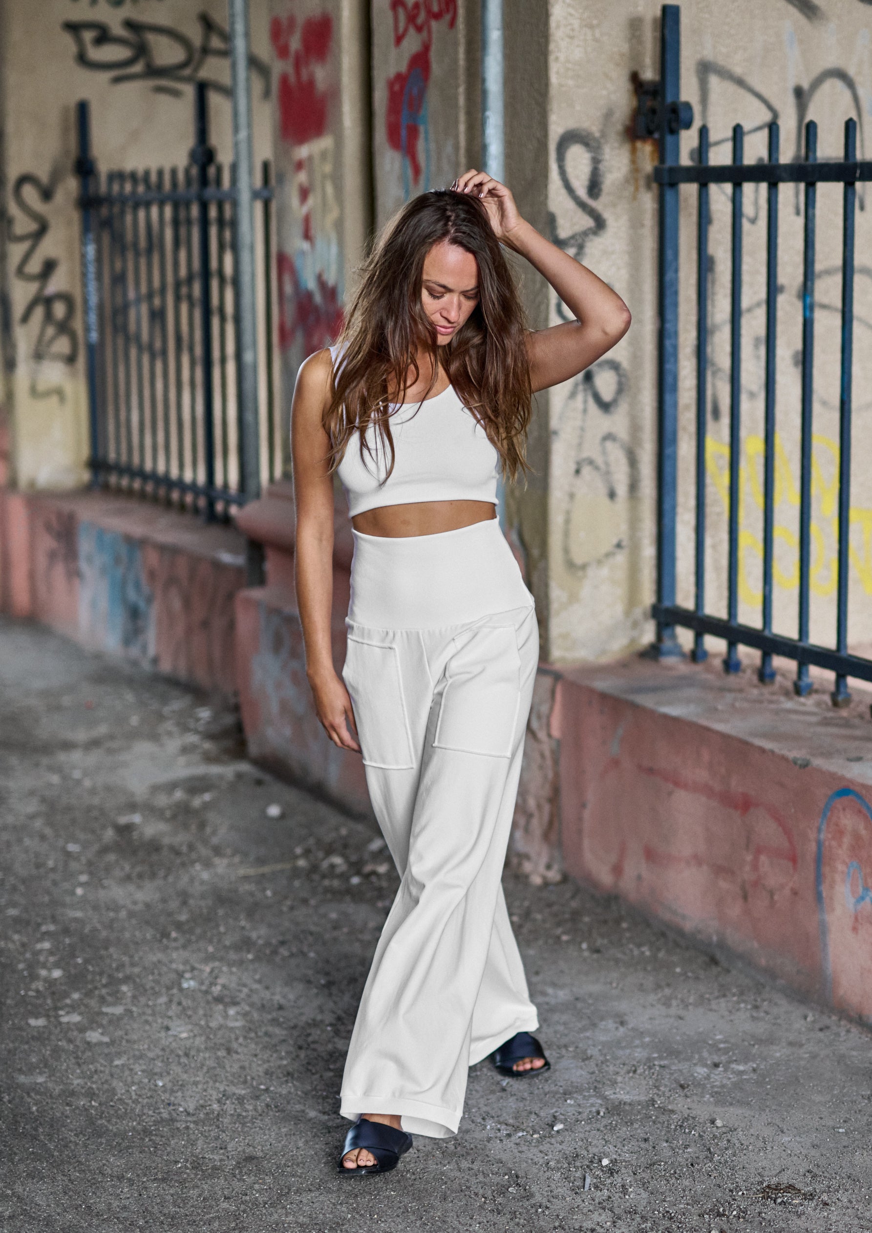 HENRIETTE STEFFENSEN COPENHAGEN TOP - 71008 BLUSER WHITE 816
