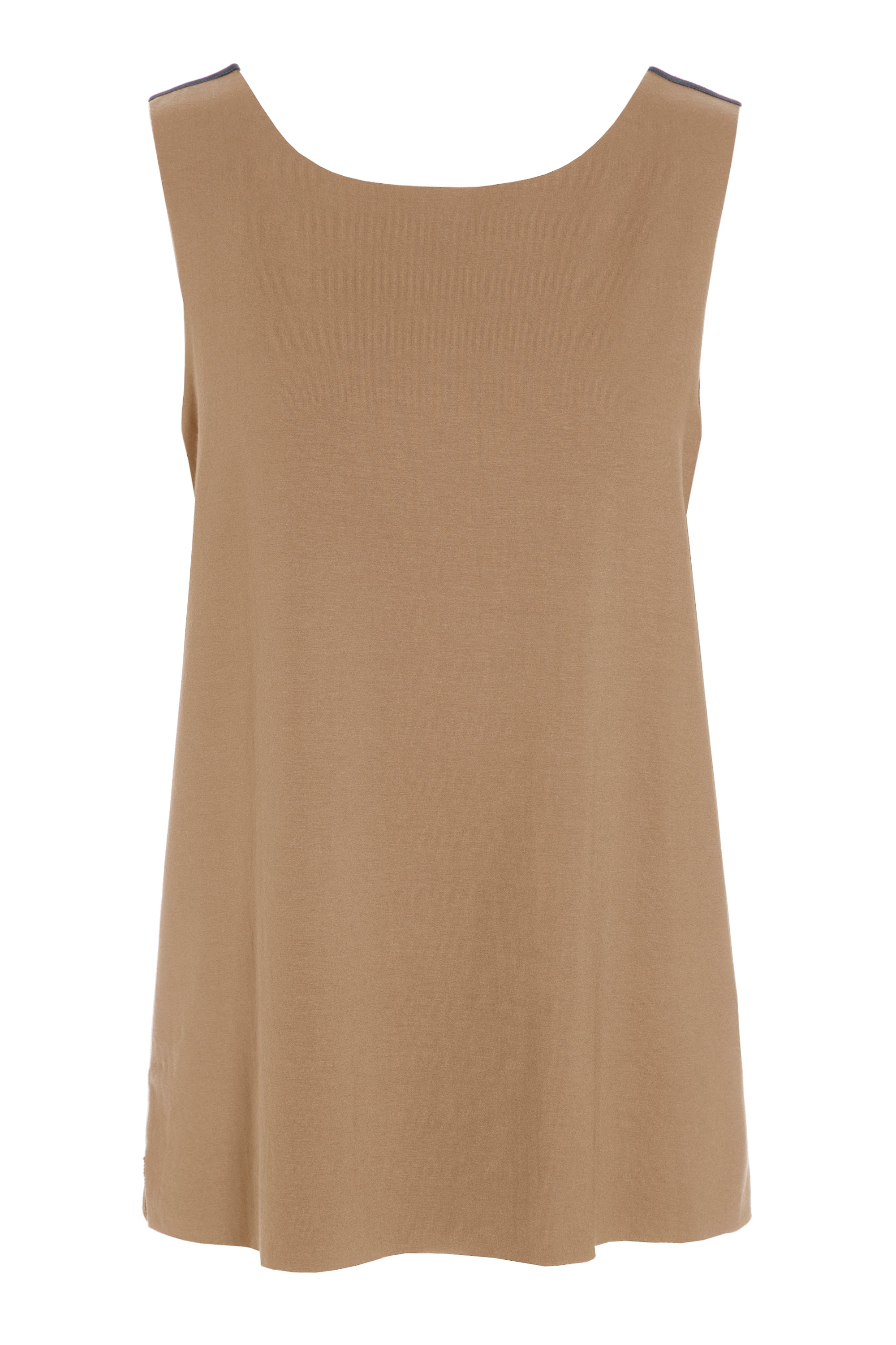 HENRIETTE STEFFENSEN COPENHAGEN TOP - 96052 T-SHIRTS CAMEL 815