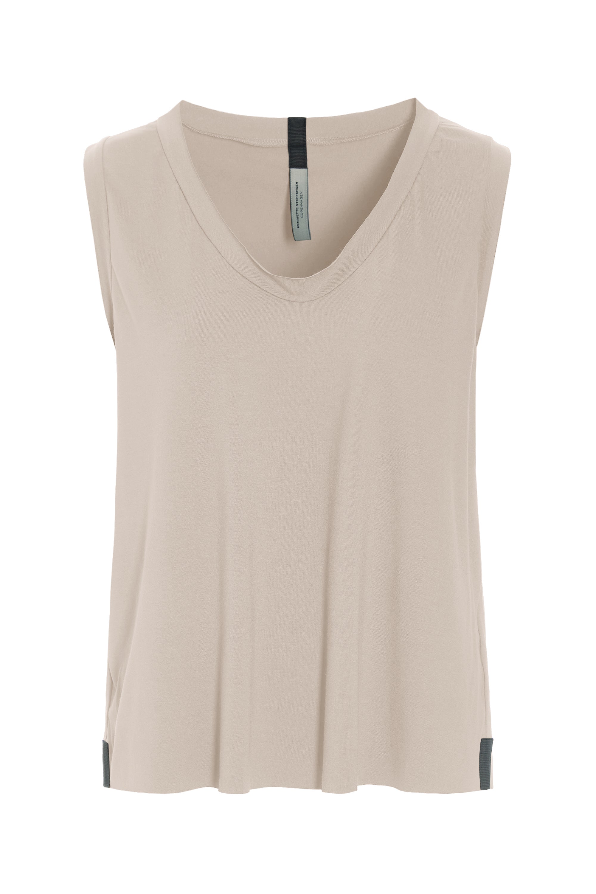 HENRIETTE STEFFENSEN COPENHAGEN TOP V-NECK - 96102 T-SHIRTS KIT 831