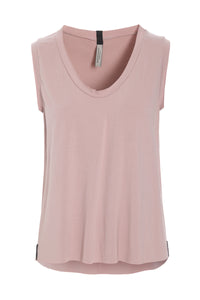 TOP V-NECK - 96102 - NUDE